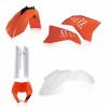 KIT PLÁSTICOS COMPLETO ACERBIS KTM EXC / EXC-F 2008-2011 COR ORIGINAL